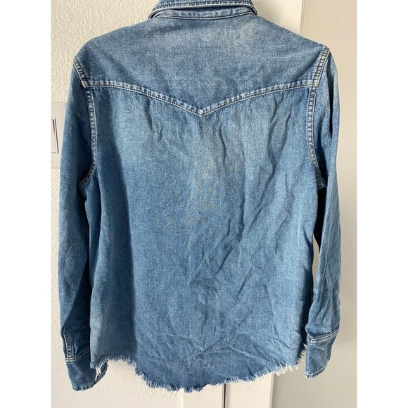 $290 NWT RE/DONE VINTAGE 50s WESTERN SHIRT SZ SMALL - Picture 9 of 9